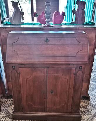 Mobiletto a ribalta scrittoio