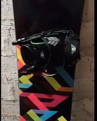 Tavola snowboard Wed'ze con attacchi Flow