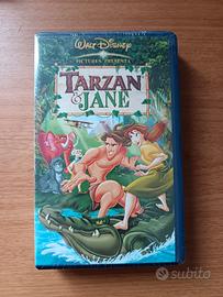 VHS WALT DISNEY TARZAN & JANE 