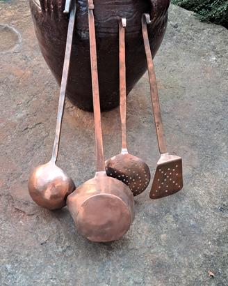 accessori da cucina in rame 