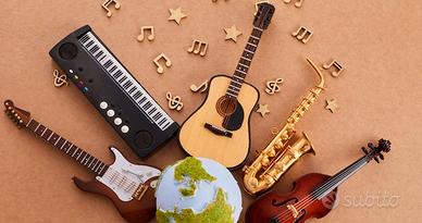 tutti i tipi strumento musicale 