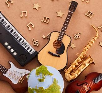 tutti i tipi strumento musicale 