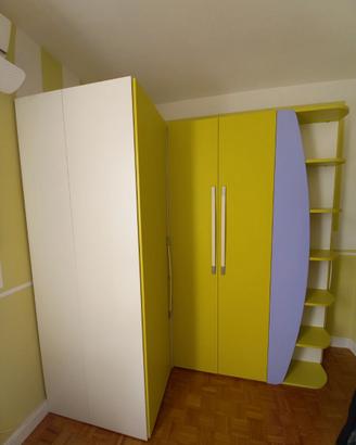 Armadio con cabina