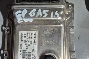 Centralina motore FIAT G PUNTO 1.4 b/gpl 52045251