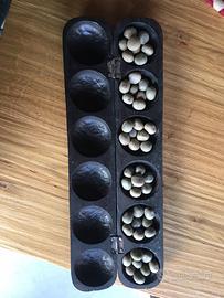 Gioco Senegal Mancala in legno artigianale