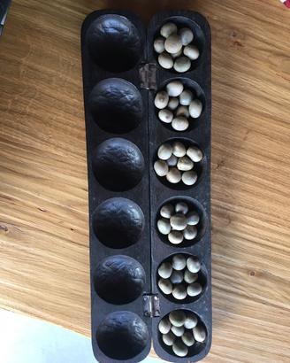 Gioco Senegal Mancala in legno artigianale