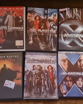 Dvd vari generi + lettore dvd in dono