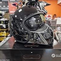 AIROH Casco Jet Modulare J110 - Paesly - Black