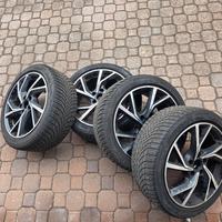 Cerchi MAK Kessel 17'' con gomme invernali per VW