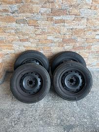 Cerchi ferro piu gomme