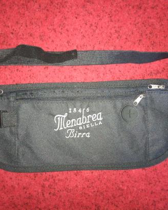 Menabrea, marsupio piatto per sotto-vestiti