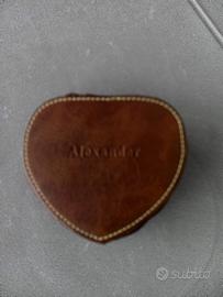 Porta monete da borsa in vero cuoio