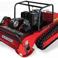 ROBOT TRINCIA ERBA SU CINGOLI RADIOCOMANDATO 100