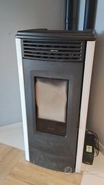 stufa a pellet Ravelli 120  Canalizzata telecomand