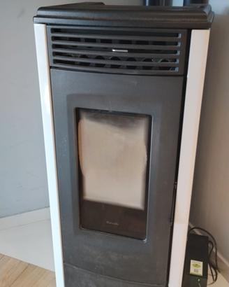 stufa a pellet Ravelli 120  Canalizzata telecomand