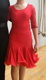 Vestito latino americano da gara classe C