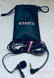 Microfono Lavalier Aitesco – Audio Professionale