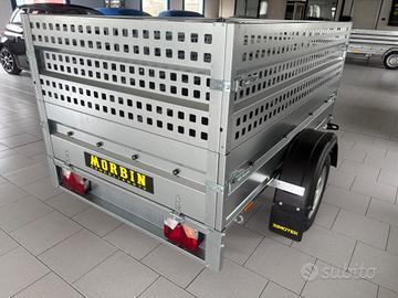 RIMORCHIO CARRELLO NUOVO 2x1,20 H 80 by morbin