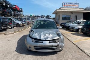 RICAMBI AUTO NISSAN MICRA K 12 2006 GRIGIA
