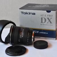 Tokina AT-X Pro DX 11-16 f/2.8 Nikon, per Aps-c