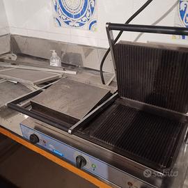 Piastra per panini - doppia piastra