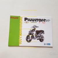 Malaguti Phantom F12 50 scooter 1999 manuale uso