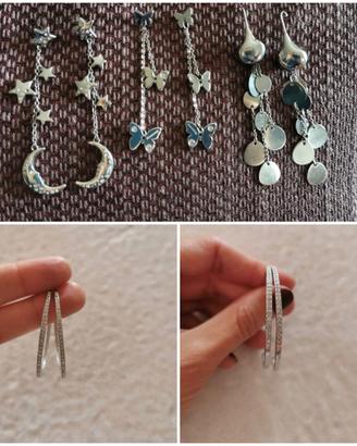 Orecchini e anelli marchi originali