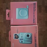 FUJIFILM INSTAX MINI 12 Mint Green + Custodia Orig