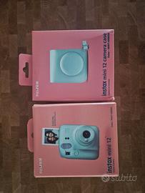 FUJIFILM INSTAX MINI 12 Mint Green + Custodia Orig