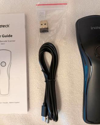 Inateck scanner wireless codici a barre e QR code