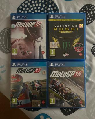 Lotto 4 Giochi MotoGP PS4 (Valentino Rossi)