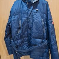 Giacca Blu in ecopelle , Taglia M/L 175 / 180 