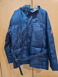 Giacca Blu in ecopelle , Taglia M/L 175 / 180 