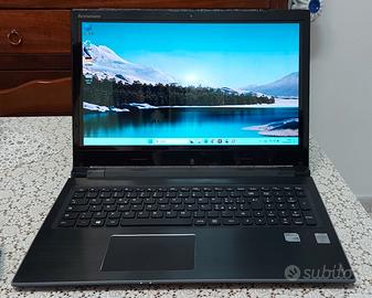 Notebook Lenovo i7 convertibile touchscreen 8GB.