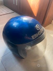 34/50 Casco Bieffe City Jet blu taglia L