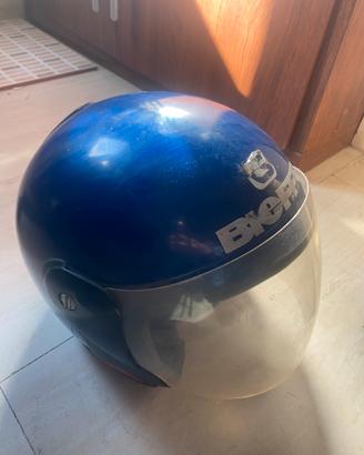 34/50 Casco Bieffe City Jet blu taglia L