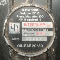 Idropulitrice interpump w101