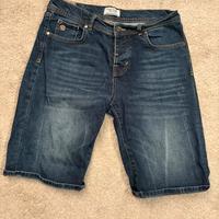 Pantaloni jeans corti uomo Fred Mello taglia 32