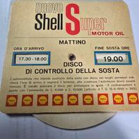 disco controllo sosta della shell