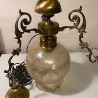 Lampadario a forma di palla vetro