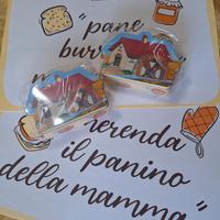 2 tovagliette 2 portamerenda 