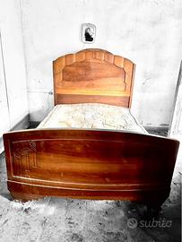 Letto art deco francese inizio 900