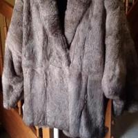 Giaccone di pelliccia lapin