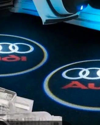 set 4 luci di cortesia led AUDI 500 lumen 