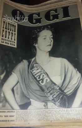 Vecchia rivista oggi del 1952