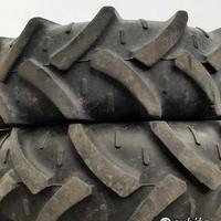 Coppia gomme usate tractor 13 6 28 bkt 6pr