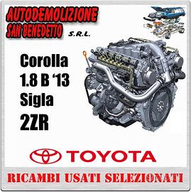 Motore TOYOTA COROLLA 1.8 B 2013, sigla 2ZR
