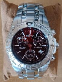 SECTOR 650 STEEL CHRONOGRAPH DATA SWISS MADE