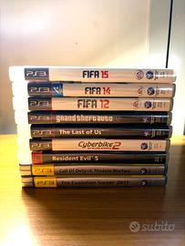 Lotto (9) giochi PlayStation 3