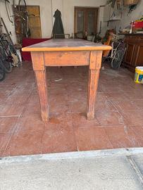 tavolo in LARICE massiccio